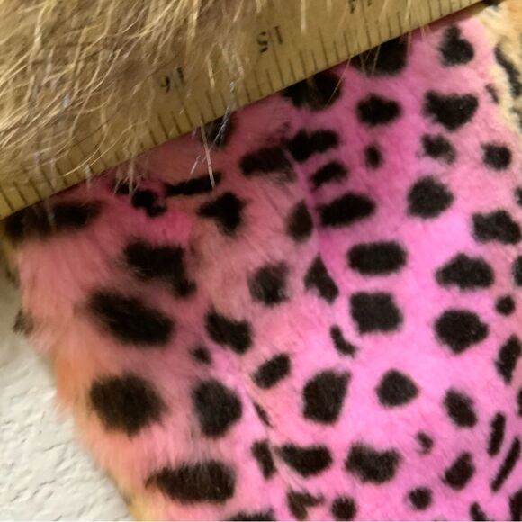 Lm Lulu Paris multicolor Small/Medium sweater vest colorful animal print - Picture 6 of 7